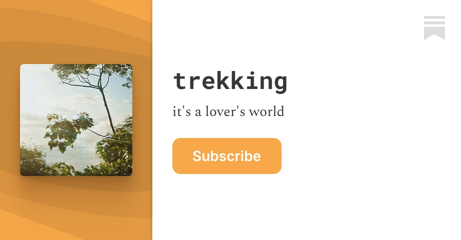trekking — Substack preview